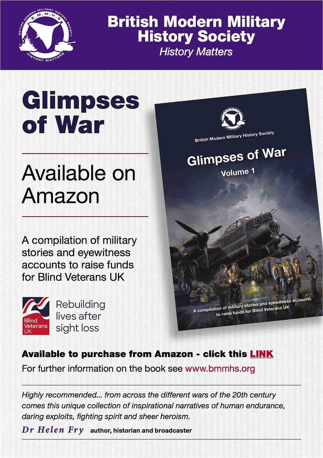 Glimpses of War – Kindle version now available on Amazon
