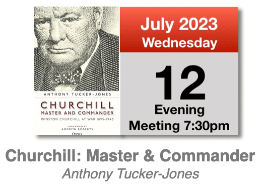 BMMHS Village Hall Meeting: Churchill, Master and Commander