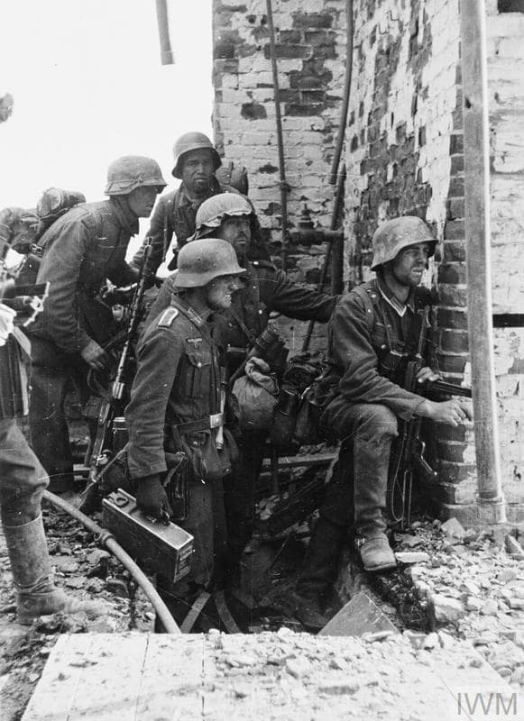 German Infantry Stalingrad 1942