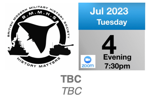 July 2023 Zoom Talk TBC