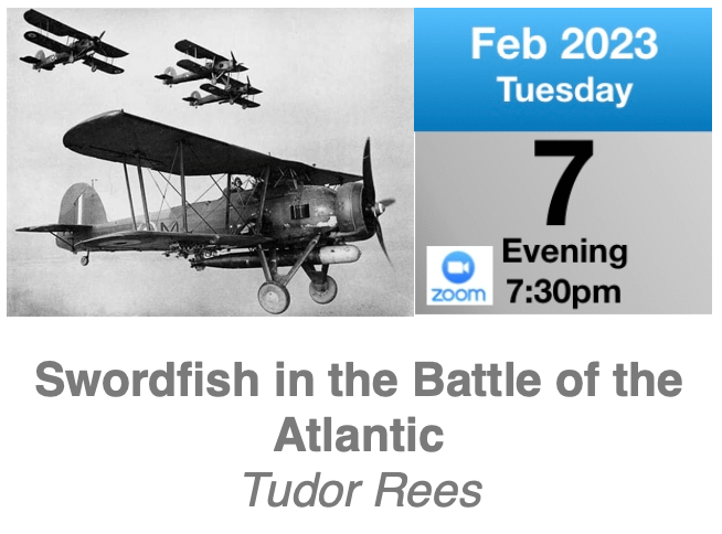 Tudor Rees Swordfish Battle of the Atlantic