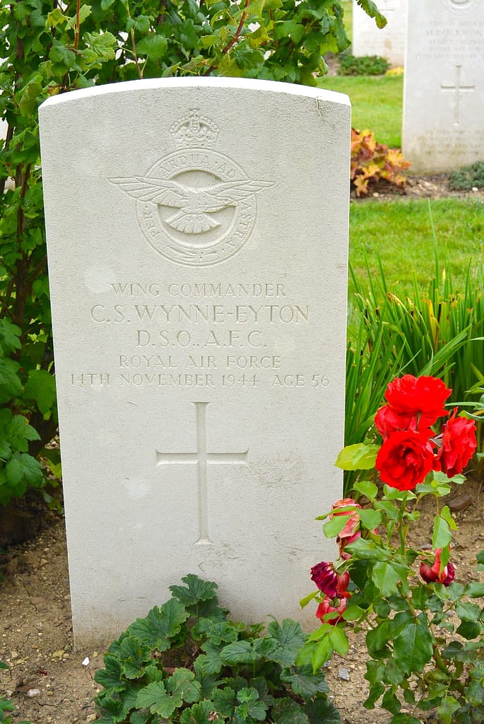 Headstone of Charles Sandford Wynne-Eyton