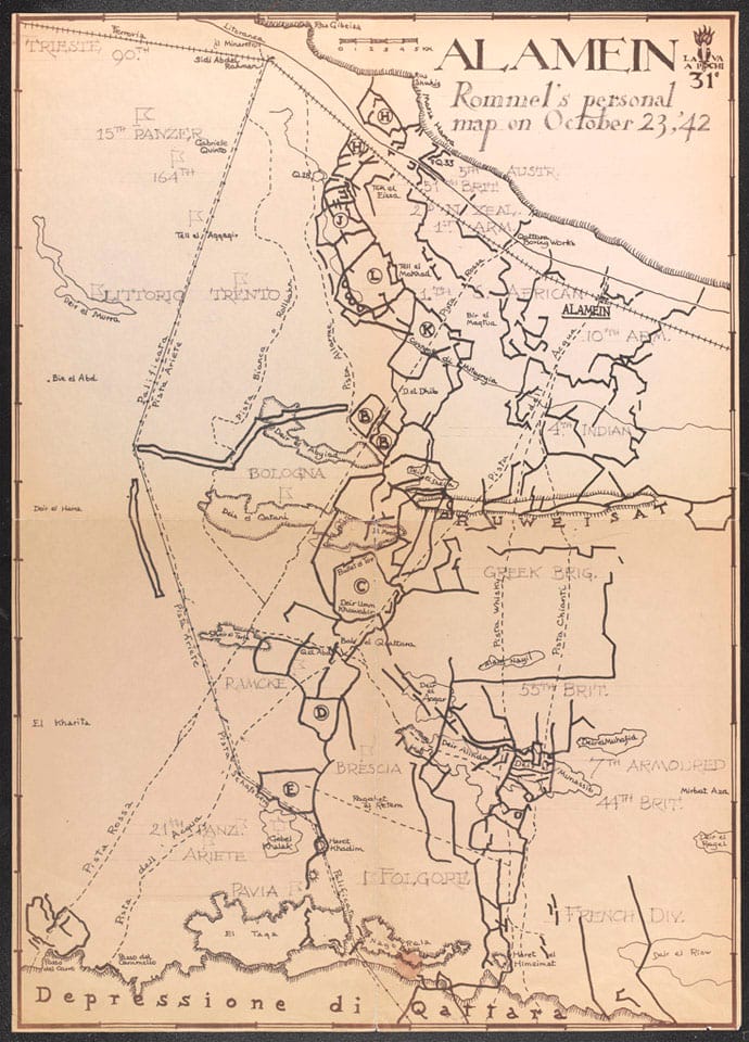 Rommel's Map
