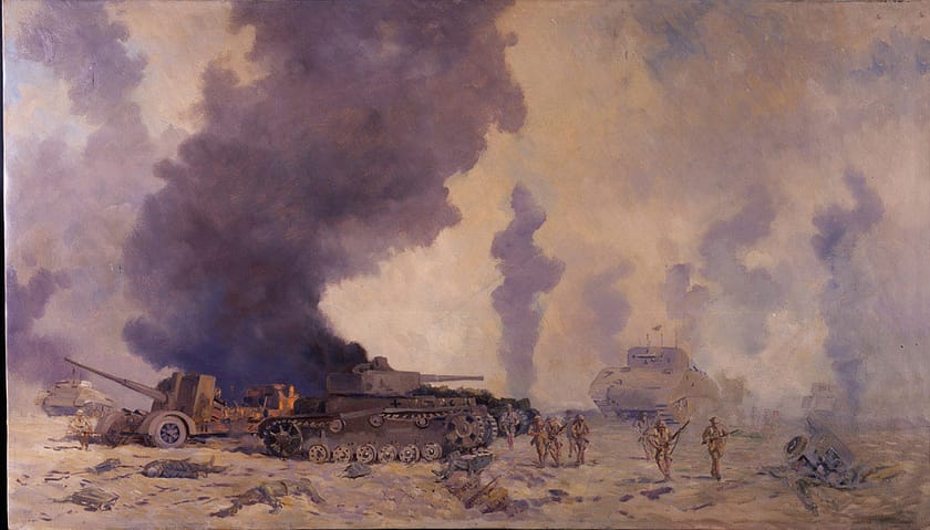 El Alamein Painting