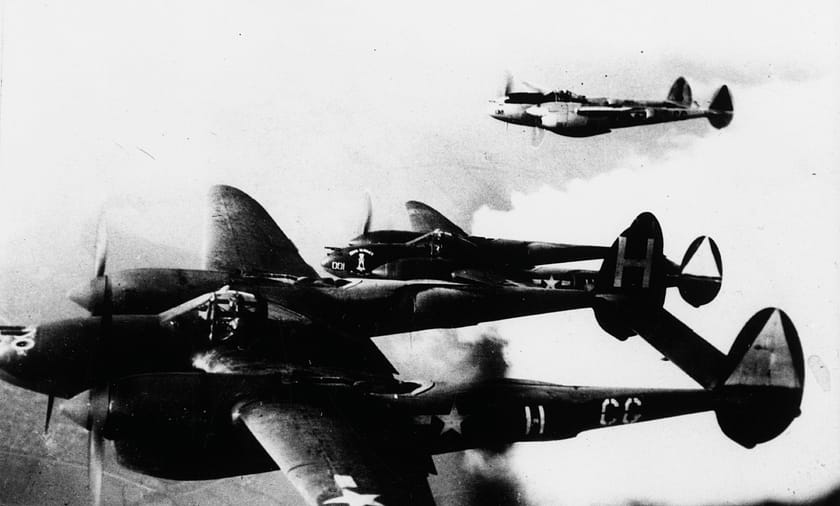 P-38 Lightnings 55th Fighter Group