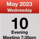 Meeting 10th May 2023