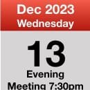 Meeting 13th Dec 2023