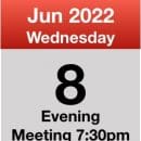 Meeting 8th June 2022